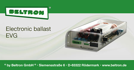 Electronic ballast EVG