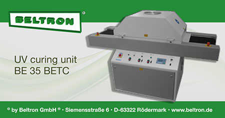 UV curing unit BE 35 BETC