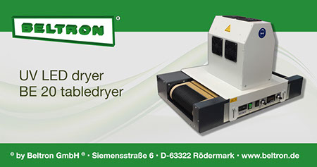 UV LED dryer Be 20 Tabledryer