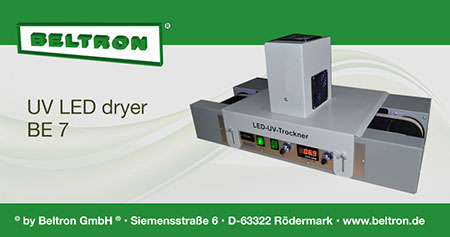 UV LED dryer BE 7