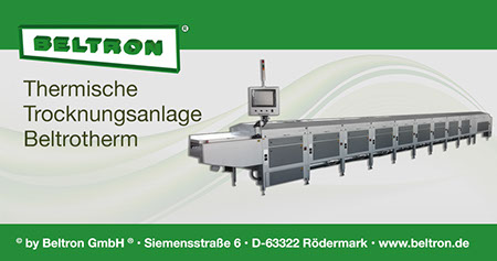 Thermische Trocknungsanlage Beltrotherm