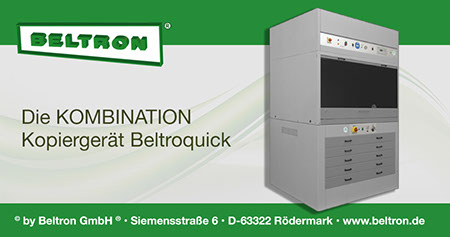 Die KOMBINATION - Kopiergerät Beltroquick