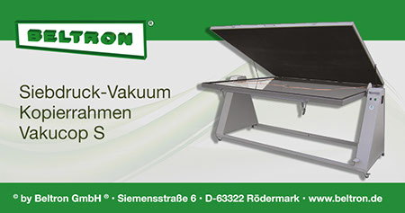 Siebdruck-Vakuum Kopierrahmen Vakucop S