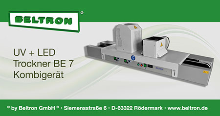 UV + LED Trockner BE 7 Kombigerät