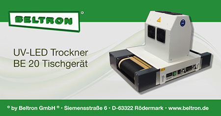 UV-LED Trockner BE 20 Tischgerät