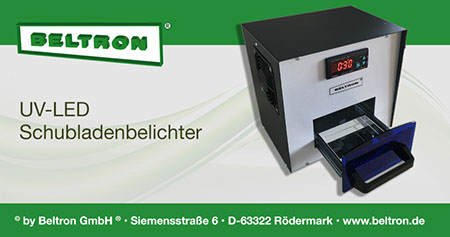 UV-LED Schubladenbelichter