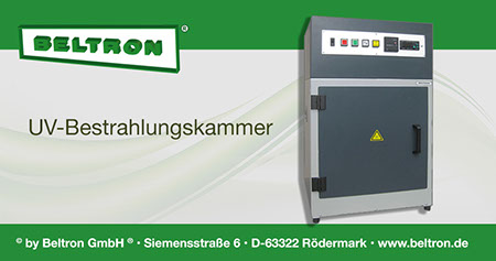 UV-Bestrahlungskammer