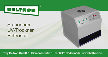 Stationärer UV-Trockner Beltrostat